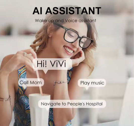 SG-19 Pro Smart Glasses BT β Smart Glasses with Bluetooth, Speakers, and Interchangeable Lenses