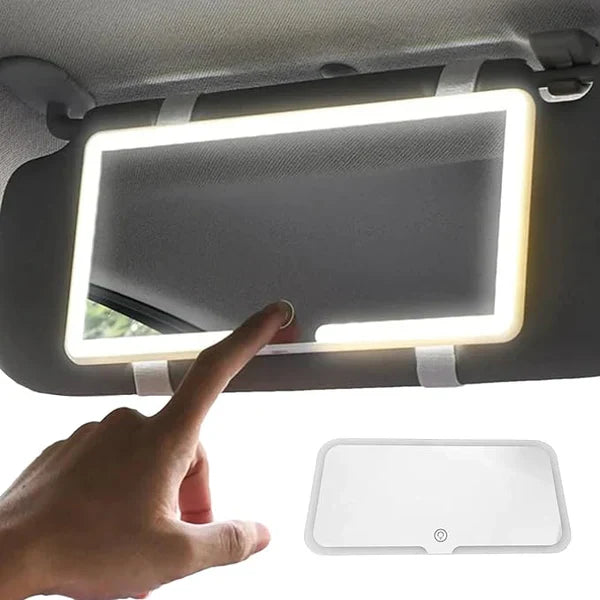 ✨ MIRROR WITH LIGHTS FOR CARS 🚗